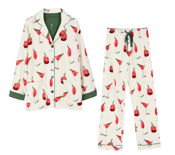 סט פיג'מה קוקטיילים