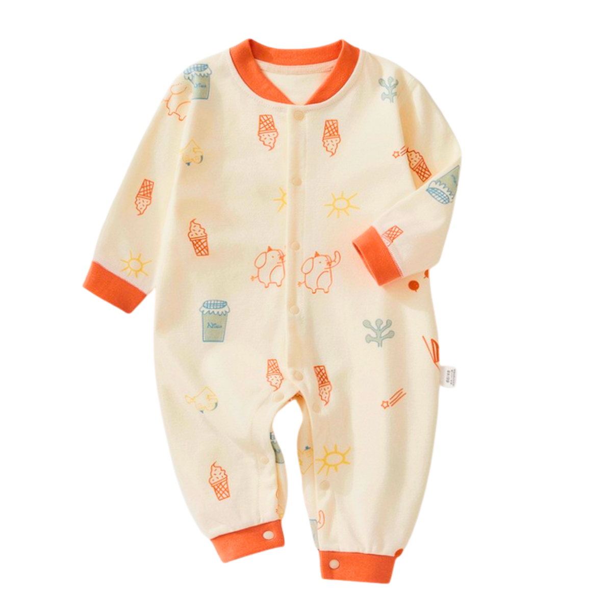 פיג'מה אוברול לתינוק